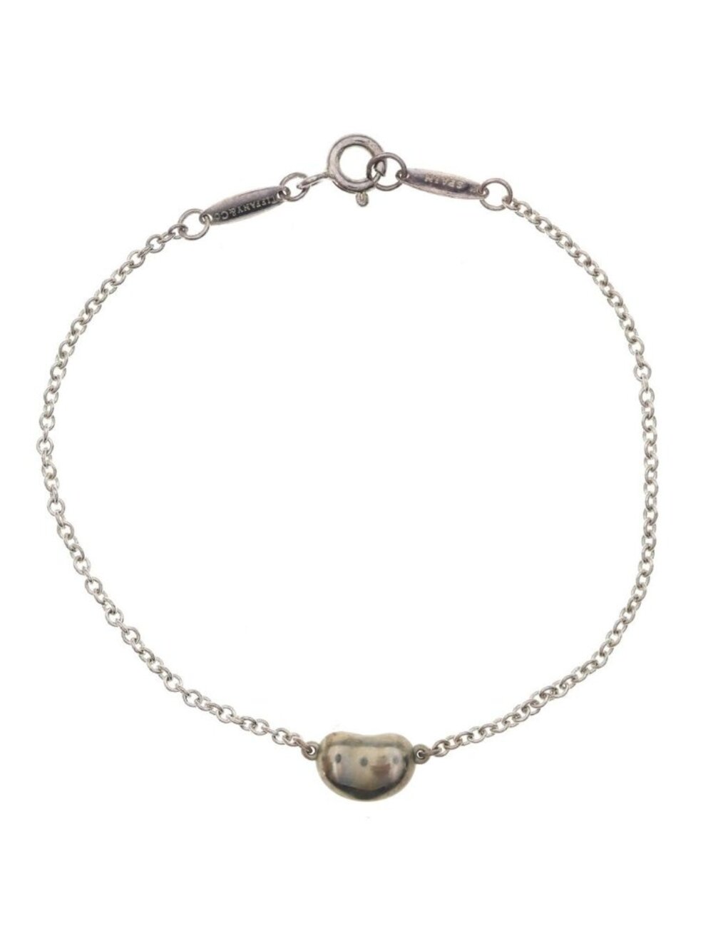 Tiffany & Co Elsa Peretti Bean Bracelet Silver